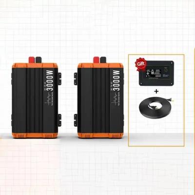 China Direct Sales Reasonable Price Solar Power Inverter 24V 48V Pure Sine Wave Inverter 3000 Watt Pure Sine Wave Inverter for sale