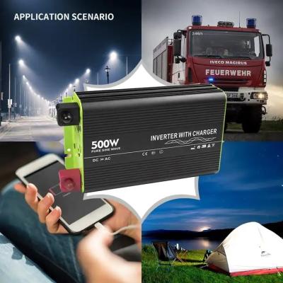 China 300-600W Invert Power Solar Pure Sine Wave 3000W Power Inverter 300 Watt Pure Sine Wave Power Inverter Car Adapter Dc for sale