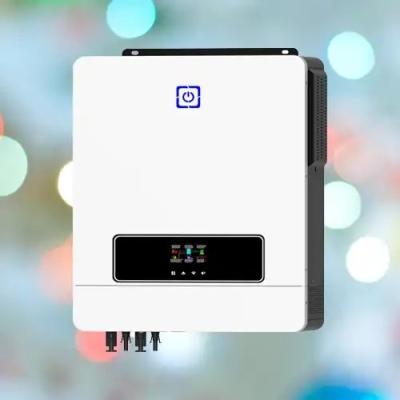 China Touchable Button Rgb Light Mppt Max 8.2KW 10.2KW China Wholesale Solar Inverter Hybrid 3 Phase Dual Output Hybrid Solar Inverter for sale