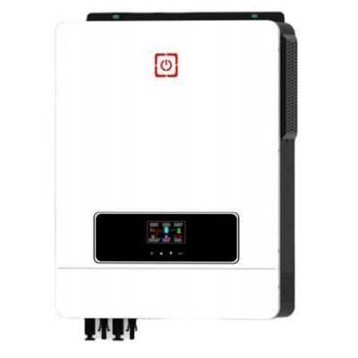 China Hybrid Solar Inverter 10Kw Ip65 Pure Sine Wave 160A Mppt Pv Input Voltage Range 90-450 Vdc Solar Pump Must Inverter Must for sale