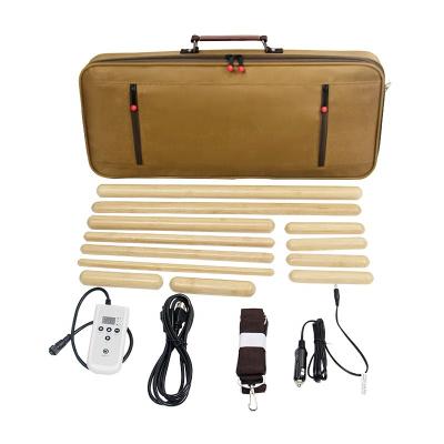 China Factory Price Portable Hot Bamboo Heater Hot Spa Bamboo Sticks Massage Heater for Neck and Back Massage for sale