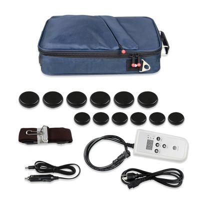 China Hot Stone Kit Massage Set Body Energy Heater with Various Shape for Massage for sale