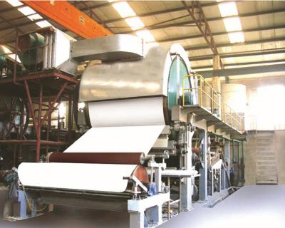 China industrial paper making machine 787mm small toilet paper tissue paper machine recycling cheap price for sale for sale