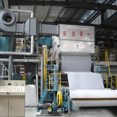 China Paper Industry Tissue Paper Machine With Embossing Small Factory for sale