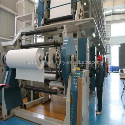 China Water Conservation Melting Machine Production Coating Paper Line Coated White Board Paper Machine for sale