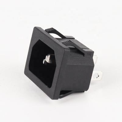 China 2.5a 250vac14/Multi-Purpose Residential Panel Embedded Connector Socket Receptacle Industrial 2pins for sale