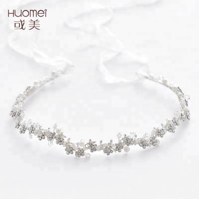 China Cheap Handmade Fancy Hair Accessories Crystal Wedding Head Band Bridal Belt Headpiece Fashion Headpieces for sale