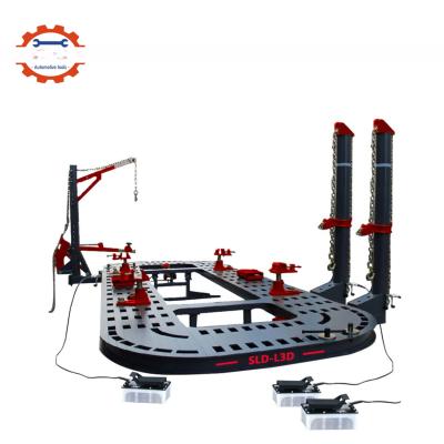 China Most Popular Car Frame Straightening Machine with 2500kg Capacity and 550CM Bench Height for sale