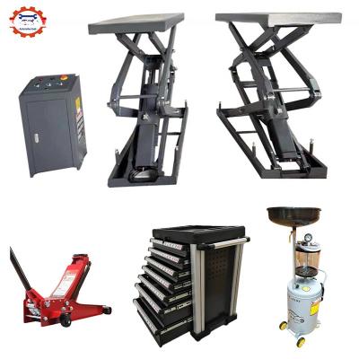 China Lifting with CAR REPAIR MAINTANCE LIFTING 3.5T Surface Mounted Hydraulic Automotive Scissor Lift for sale