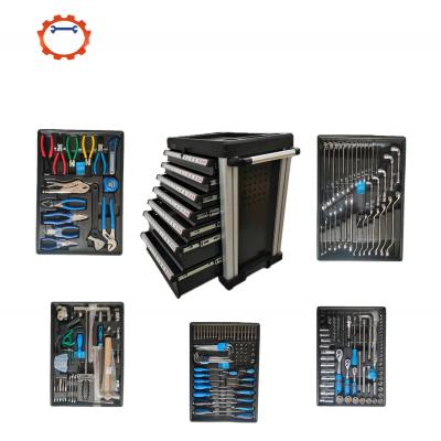 China 2024 Auto Repair Storage Customized Support and Full Of Tools Drawer Trolley with Tools for sale