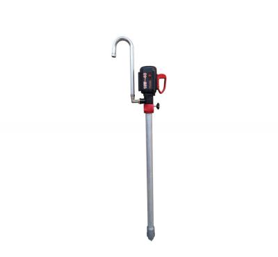 China Vertical Installation Oil Suction Rotary Hand Pump for Manual Diesel Oil Drum Transfer for sale