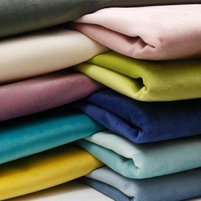 China Factory supply waterproof super poly knit fabric 220gsm 100%polyester Dutch knit trinda velvet for sale