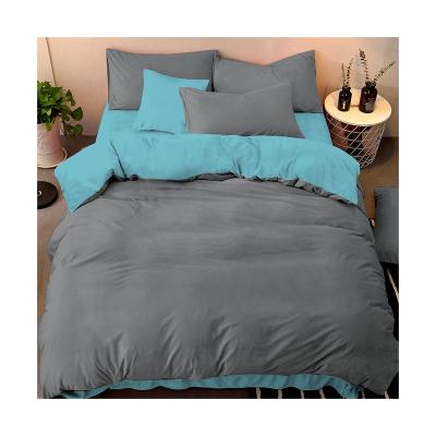 China Hot sale microfiber hometextile woven polyester breathable dyed bedsheet fabric for sale