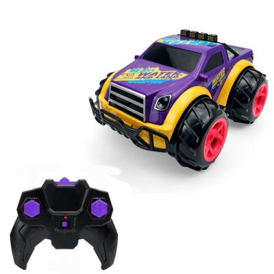 China 1:14 RC Hobby 2.4G Remote Control Car For Hot Sale Land And Water 4Ways Radio Control Pickup Car for sale