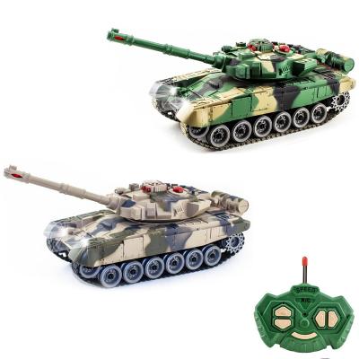 China Hot Sale RC Hobby Tank Model Russian T90 Simulation Tank 5 Channel Radio Remote Control Tank for sale