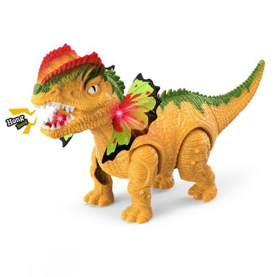 China Good Quality Dinosaur Toys Electric Dinosaur Walking Boy Toys Good Light Healthy Battery Dinosaur LF0058758 for sale