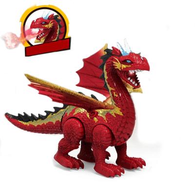 China Hot Selling Battery Operate Dinosaur With Sound And Light Throw Dinosaur Electric Toys LF0058759 for sale