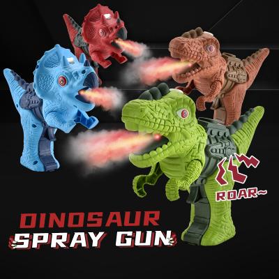 China Toy New Arrival Boy Toys Electronic Battery Operated Toys Launch With Light And Healthy Battery Dinosaur Spray Gun for sale