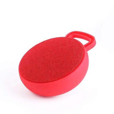 China No Tooth Loudspeaker ODM Q10 Mini Round Blue OEM Cloth Portable Outdoor Speaker Box Large Volume USB Laptop High Fidelity Desktop Speaker for sale