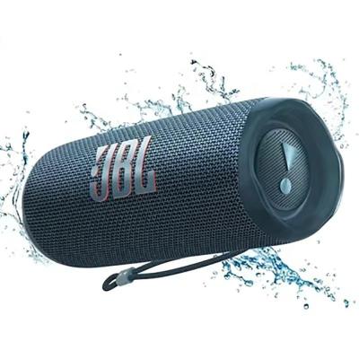 China No Shake 6 Tooth Radio RGB LED Lighting TWS Portable Speaker Box Waterproof Blue Outdoor Small Speaker Cube With Handle for sale