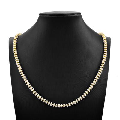 China Unique Hot Selling Hiphop Design 24inch Gold Necklace Chain Customized Customized Necklace for sale