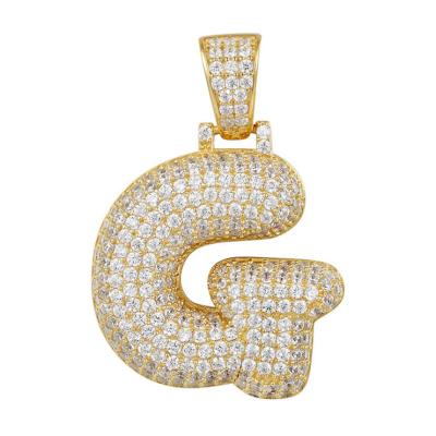 China Colors Last Over Years Without Fading Wholesale High Quality Gold Plated Fashion Letter G Pendant Gift for sale