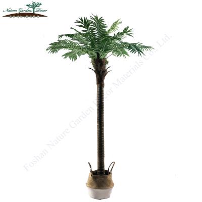 China Environmental Friendly Fashion Green Palm Tree For Wedding Home Decoration Artificial Plants for sale