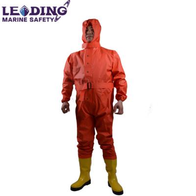 China No Water Seepage And No Cracking 2m Water Column Chemical Resistant Suit for sale