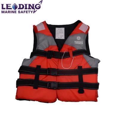 China Rescue Large Buoyancy Oxford Kayak Outdoor Fishing Inflatable Life Vest for sale