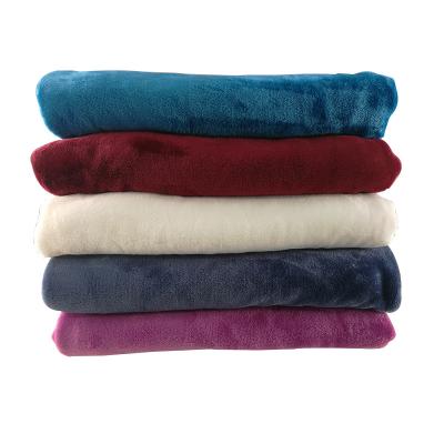 China Wholesale Normal Waterproof For Bed / Sofa Embossed 100% Polyester Microfiber Fleece Blanket for sale