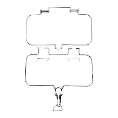 China Wholesale Square Shape Nickel Square Porcelain Electroplating Buckle for Glass Bottle Cans for Food Storage Liquor Drinks for sale