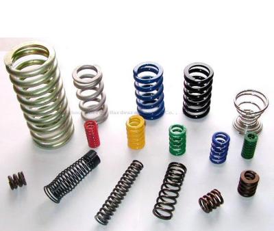 China Factory customization of Compressure guides steel metal spring zinc plating compressure springs for sale