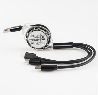 Cina Metallo di carico veloce Shell Connector dei cavi di lunghezza 120cm 3A USB in vendita