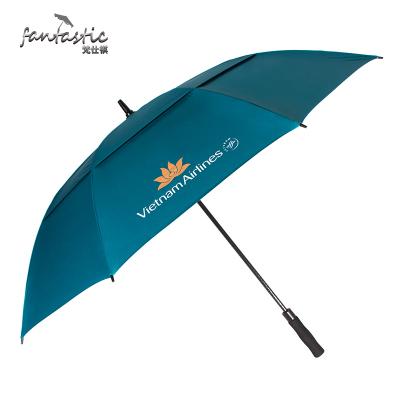 China New Minimalist Custom Logo Advertising, Advertising Logo Golf Umbrella With EVA Handle //golf umbrella for sale