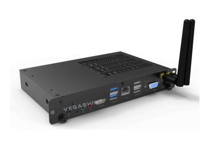 China Exposição completa de Hd do mini Barebone PC de OPS com HD4400 os gráficos/2 portos de COM à venda