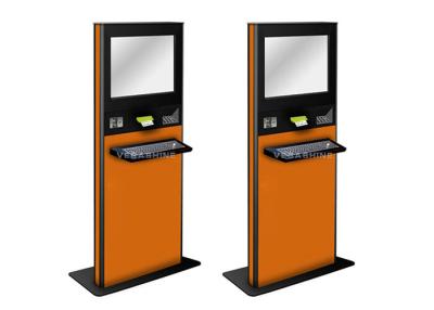 China Capacitive Touch Screen 17 inch Bill Payment Kiosk / Digital Advertising Kiosk for sale