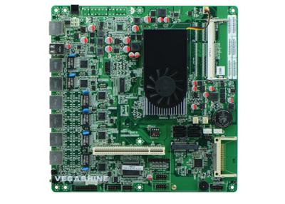 China Intel® Atom D2550 CPU Firewall Motherboard Integrated Intel® GMA3600 , six gigabit Lan for sale