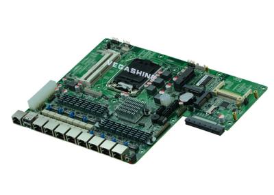 China Intel H87 BYPASS 8 LAN motherboard with PCIE x8 to expand SFP port for sale