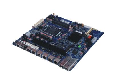 China Intel B75 chipset 6 LAN , 2 SFP firewall Mainboard network security motherboard for sale