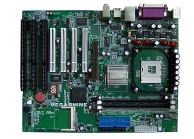 Κίνα 4 PCI, 3 ISA υποστήριξη Intel Pentium4 αυλακώσεων mainboard/υποδοχή 478 Celeron επεξεργαστής προς πώληση