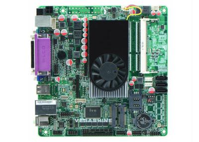 China 6 COM 8 USB MINI ITX Industrial Motherboard  celeron 1037U Dual core cpu DC power for sale