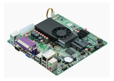 China COM de la CPU 2 de Celeron 1037U, ayuda industrial Estela-en-LAN del mainboard del ITX de 8 USB MINI en venta