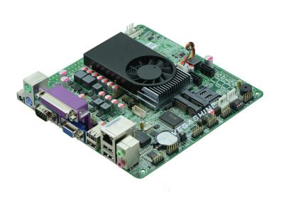 China Intel®1037U processor MINI ITX Industrial Motherboard support VGA HDMI LVDS wifi / 3g for sale