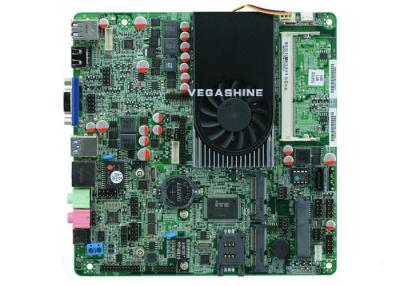 China Onboard Intel® Celeron 1037U processor super thin Industrial PC Motherboard DC power supply for sale