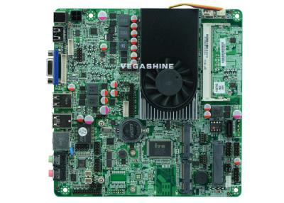 China Onboard Intel® Celeron 1037U CPU All In One PC Motherboard double display available for sale