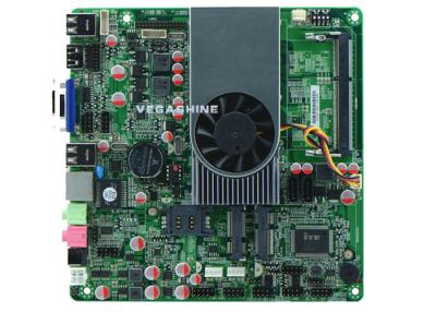 China AMD E450 CPU Mini-ITX All In One PC Motherboard Support  VGA / HDMI / LVDS display for sale