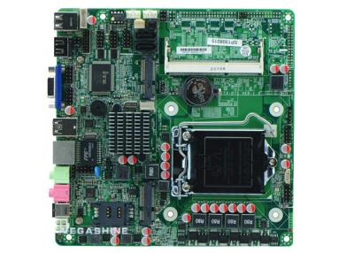 China Support LGA1155 CPU all in one computer Motherboard 2COM , 9USB2.0 DC in power for sale