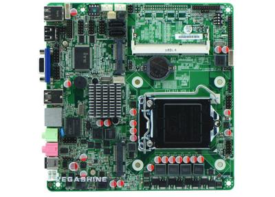 China Processador central todo de Intel® Core™ i3/i5/i7 em um cartão-matriz 2COM do PC, 9USB2.0, exposição de VGA HDMI LVDS à venda