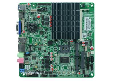 China Mini-itx fino Fanless todo em um processador central de Celeron J1900 da plataforma da fuga da baía do cartão-matriz do PC à venda