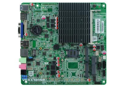 China Mainboard magro super Fanless do ITX do processador central do núcleo do quadrilátero de Celeron J1900 mini 1 USB3.0/5 USB2.0 à venda